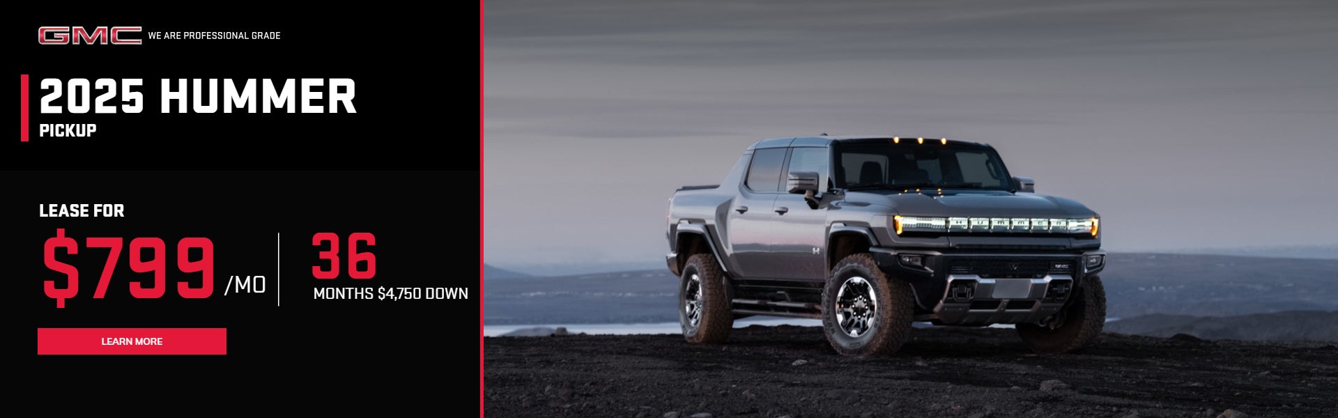 2025 GMC Hummer Pickup $799/mo*